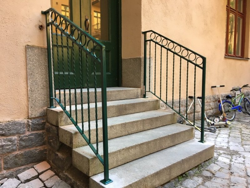 smidesräcke, räcke, måttbeställd, staket, balkongräcke
