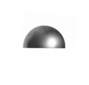 43.504 - Ihåliga halvkula ∅40mm