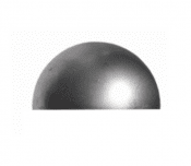 43.507 - Hollow hemisphere ∅70mm