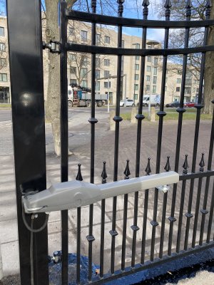 Double gate Optimo OP2 motor