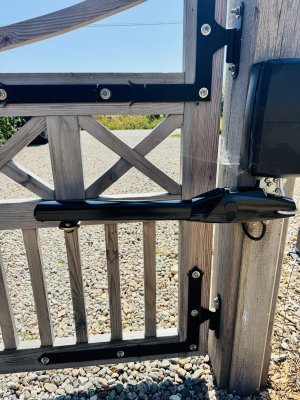 Double gate Optimo OP2 motor