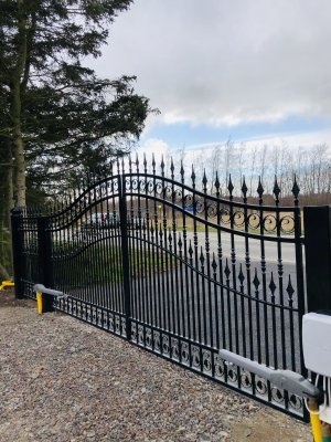 Double gate Optimo OP2 motor