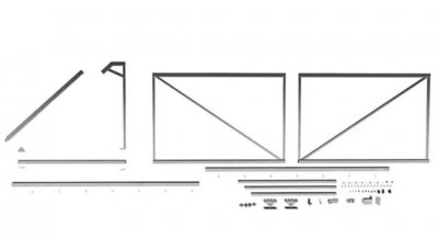 Skjutgrind CONNECT 60 - 4m öppning H 1.8m