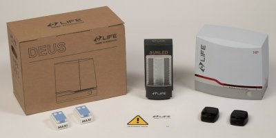 Deus 4 High Speed sliding gate motor for up to 400kg