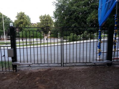 Double gate Optimo OP2 motor