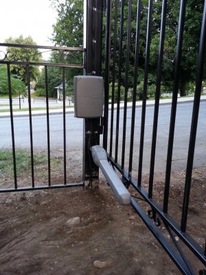 Double gate Optimo OP2 motor