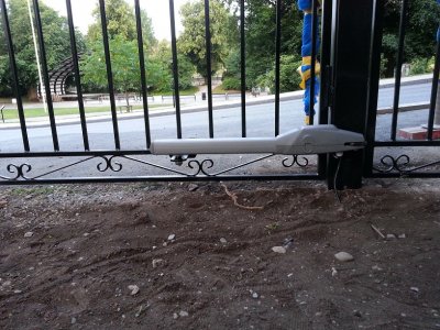 Double gate Optimo OP2 motor