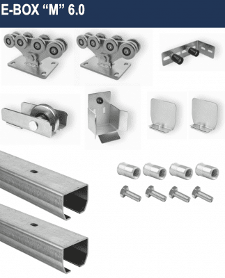 Skjutgrind tillbehör för grind upp till 6m