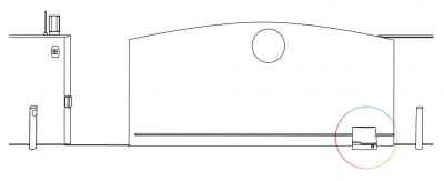 Deus 4HP motor för skjutgrind upp till 400kg