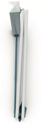 Barnsäkert vikgrind tillbehör för grind upp till 3 meter öppning