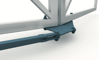 Barnsäkert vikgrind tillbehör för grindar upp till 6 meter öppning