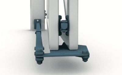 Barnsäkert vikgrind tillbehör för grindar upp till 6 meter öppning